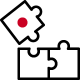 Icon of puzzle pieces