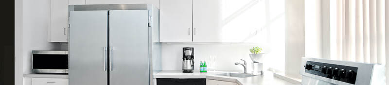 A new kitchen in a house