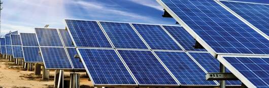 Utility scale solar energy project