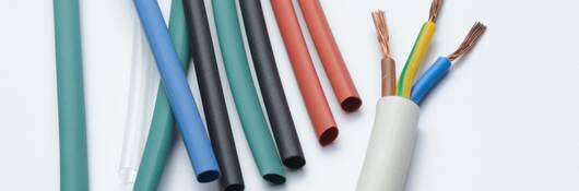 Heat shrink tubing.