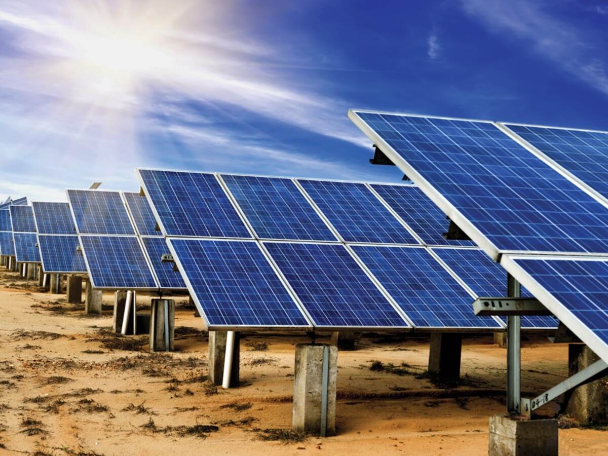 Utility scale solar energy project