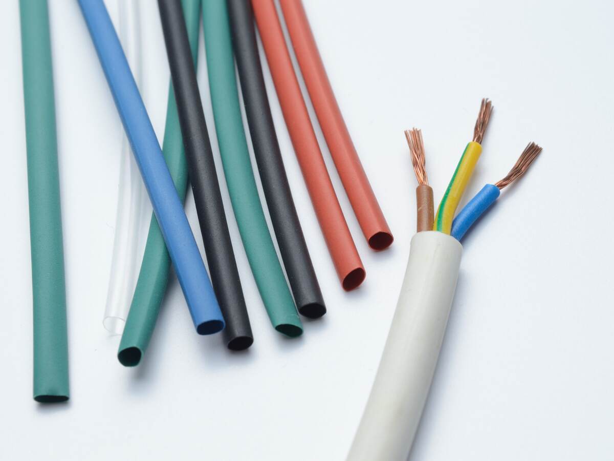 Heat shrink tubing.